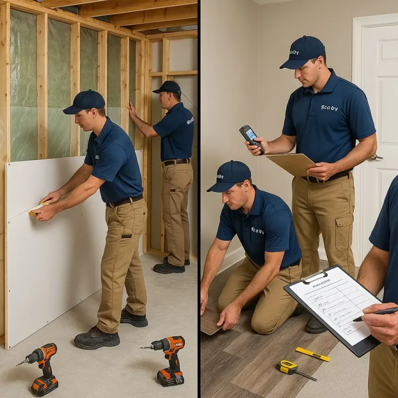 Repairs and Reconstruction process in Woodstock, AL